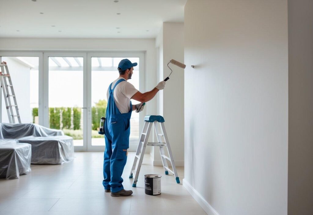 painting house